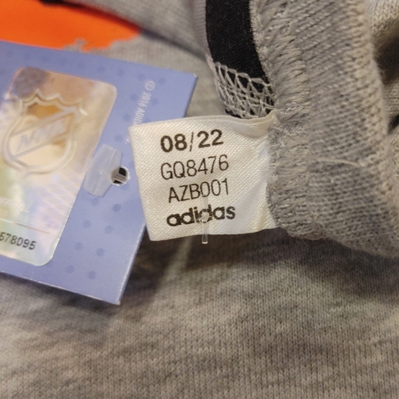 Philadelphia Flyers NHL Reverse Retro Men's Adidas Crewneck Sweatshirt Sz M NEW - Picture 11 of 16